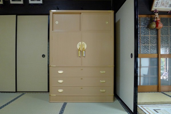 オリジナル伝統工芸大阪泉州胴丸衣装箪笥