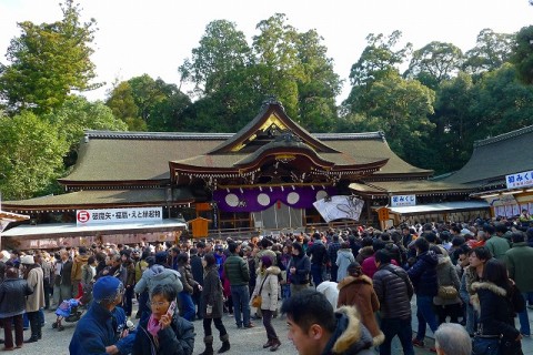 奈良　桜井市　大神神社　三輪さんの本殿社殿