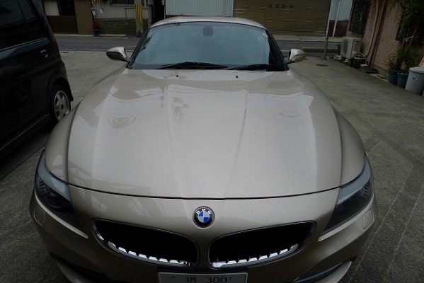 ＢＭＷ　Ｚ４のフロントノーズ