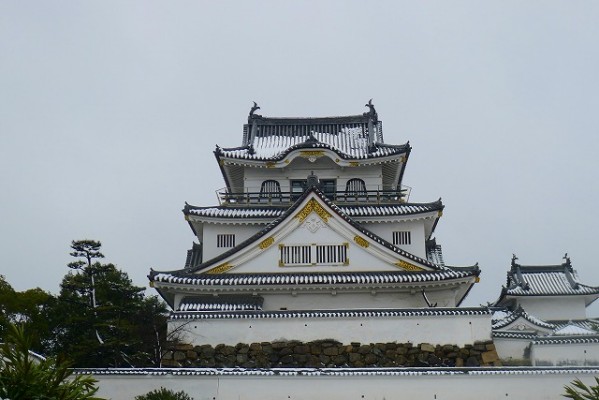 岸和田城の天守閣