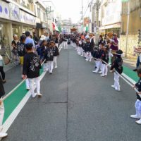 春木旭町のだんじりのこども曳き