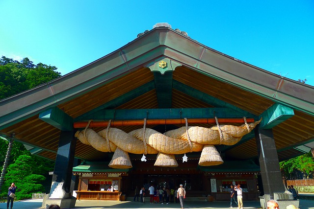 出雲大社様の神楽殿