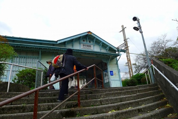 南海電気鉄道高野線の学文路駅　２