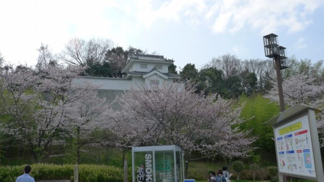 下り岸和田サービスエリアのお城