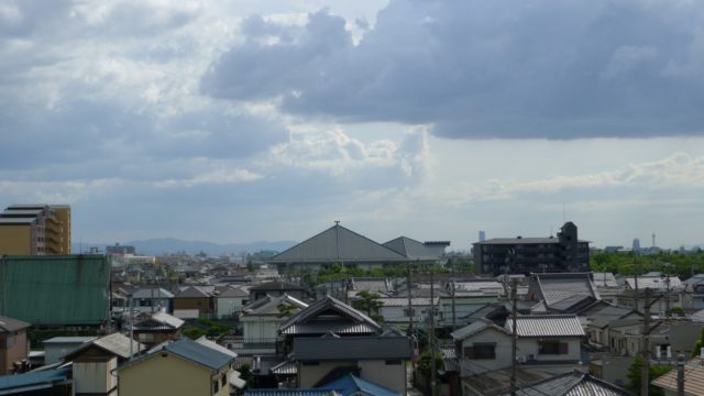 台風11号がくる前日の天気　２