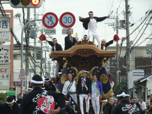 2015年　だんじり祭り