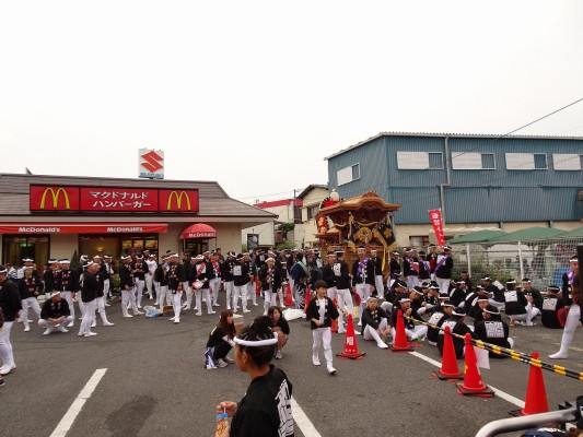 岸和田市額原町のだんじり