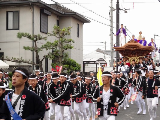 岸和田市西大路町のだんじり