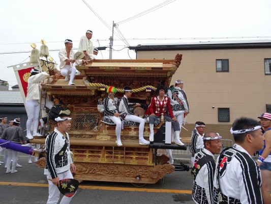 泉大津市上市町のだんじり