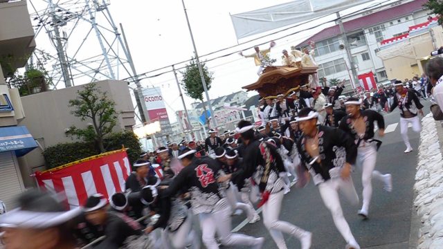 岸和田市八阪町のだんじり