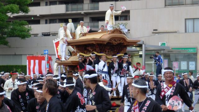 岸和田市八阪町のだんじり