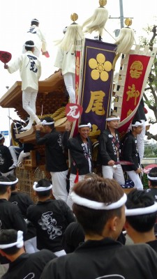 岸和田市尾生町のだんじり