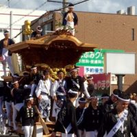 こだわり桐たんすの社長ブログ　4日の岸和田だんじり祭りの試験引きの模様です。