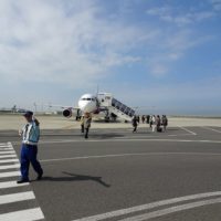 こだわりの桐箪笥の社長ブログ　関西国際空港でピーチに搭乗してきました。