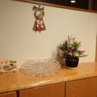 こだわり桐箪笥の社長ブログ　自宅の玄関もお正月！