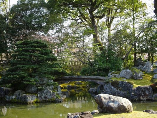 醍醐寺の三宝院の庭園４