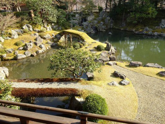 京都　醍醐寺の三宝院の庭園２