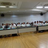 こだわりの桐たんすの社長ブログ　第一回祭礼合同会議がございました。