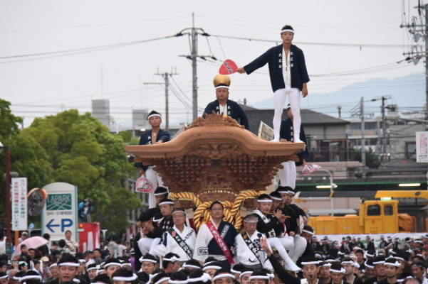 平成29年　旭町　曳き出しラパーク