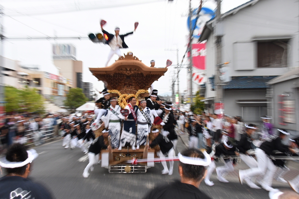 中止 岸和田 祭り