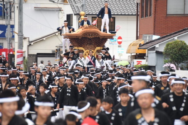 平成29年　旭町　曳き出し