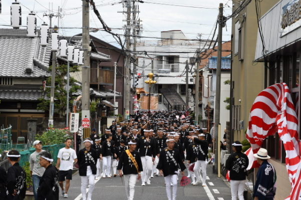 平成29年　春木旭町　宮入り