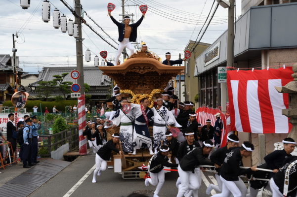 29年　春木旭町　弥栄神社　宮入り