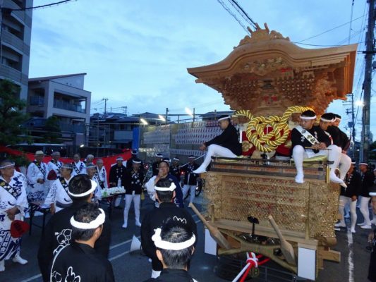 29年　春木だんじり祭り　旭町　出陣式