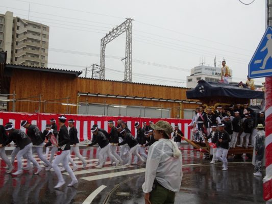 平成29年　春木旭町　宵宮　午後曳行　２