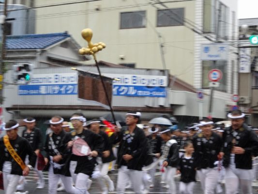 平成29年　春木旭町　宵宮　雨天午後曳行