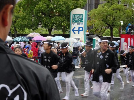 平成29年　春木旭町　宵宮　雨天激走　育成会２