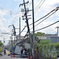 台風２１号の被害について、電話とＦＡＸが不通です。ご不便をおかけいたします。