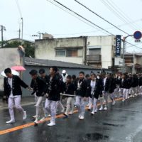 日本の桐箪笥の社長blog　台風19号の雨でもだんじりを曳行してました。