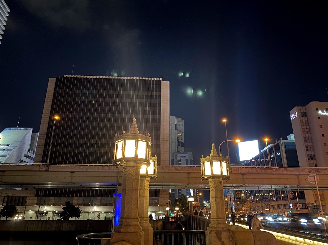 大阪市内　夜景です