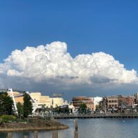 桐箪笥の社長ブログ　暑い夏が続いていますが美しい夏の入道雲が見れます