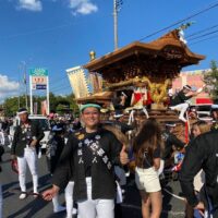 岸和田市政１００周年特別曳行も無事終わりました。