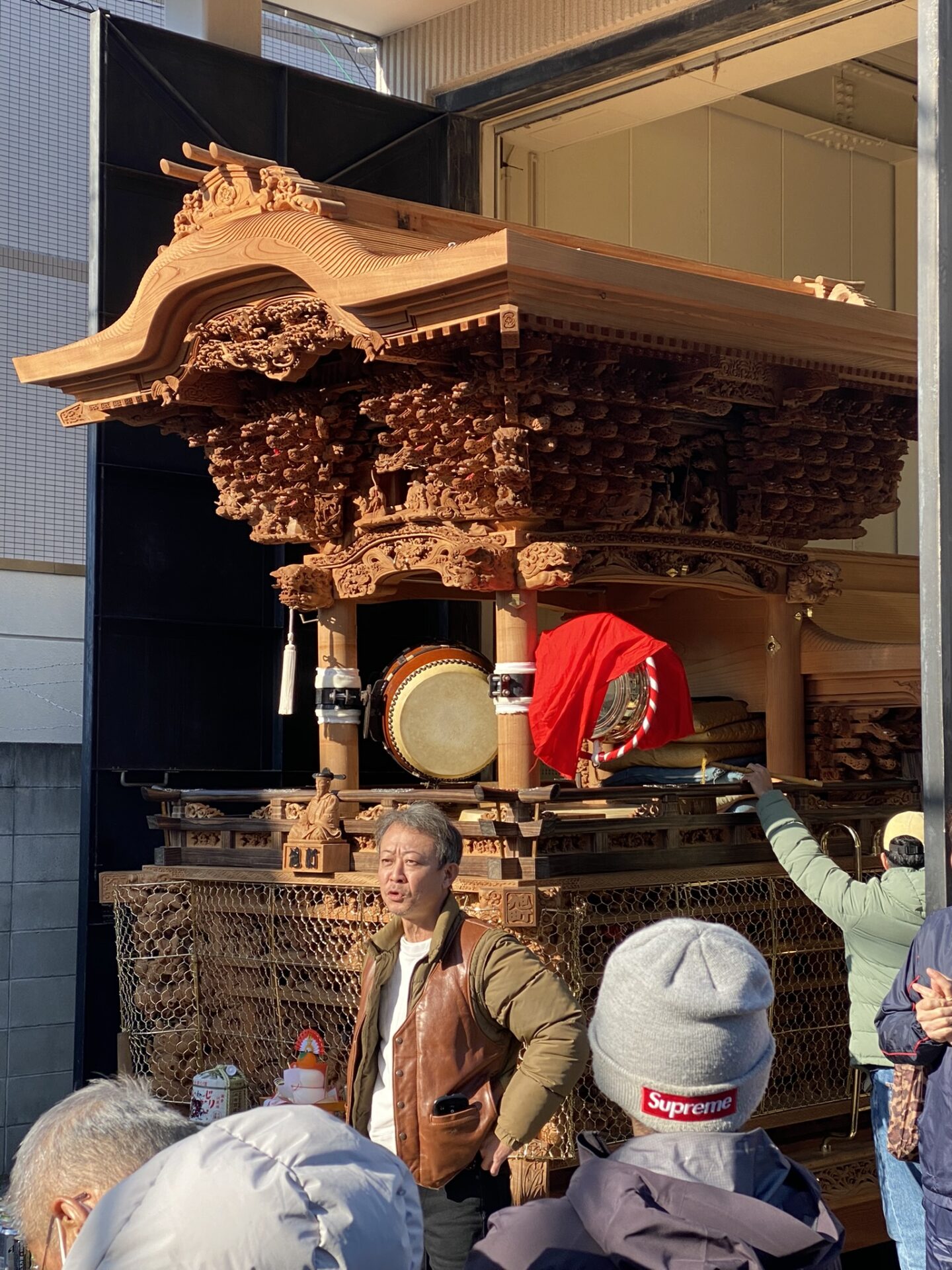 親子で作るミニだんじり小屋とまめ地車組立教室 | だんじり会館