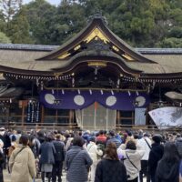 今年も大神神社様に初詣に行きました。