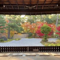 桐たんすの社長ブログ　京都市下京区盧山寺の庭園です。