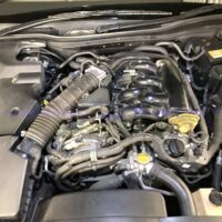 桐タンスの社長ブログ　愛車のゼロクラウンのエンジンを上から初めて見ました。