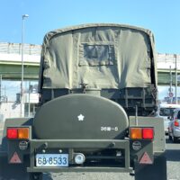 桐たんすの社長ブログ　自衛隊の車に遭遇しました。