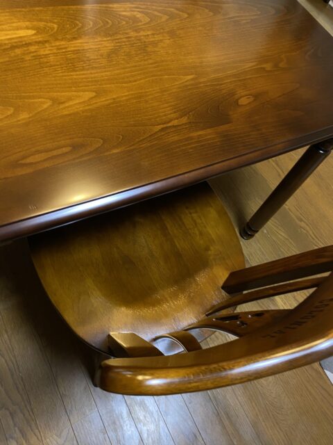 カリモク家具　コロニアルダイニングセット　田中家具製作所