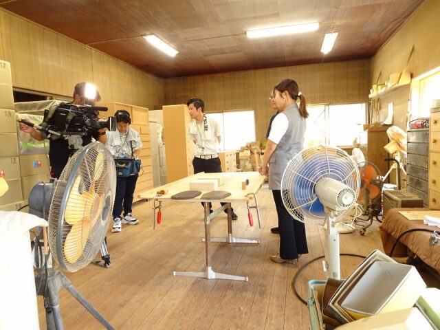 2025　7月　岸和田テレビさんのミルっくの番組取材