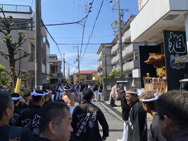 桐たんす屋の社長ブログ岸和田だんじり祭り試験引きに参加しましたが・・・