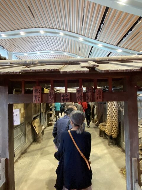 ばけばけの天国長屋の表札 ばけばけの天国長屋の表札