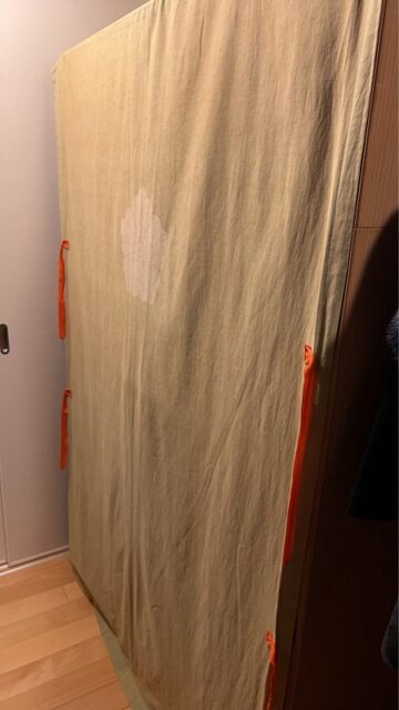 桐箪笥の社長ブログ 私どものHPをご覧いただいて油単のご依頼をいただけました。